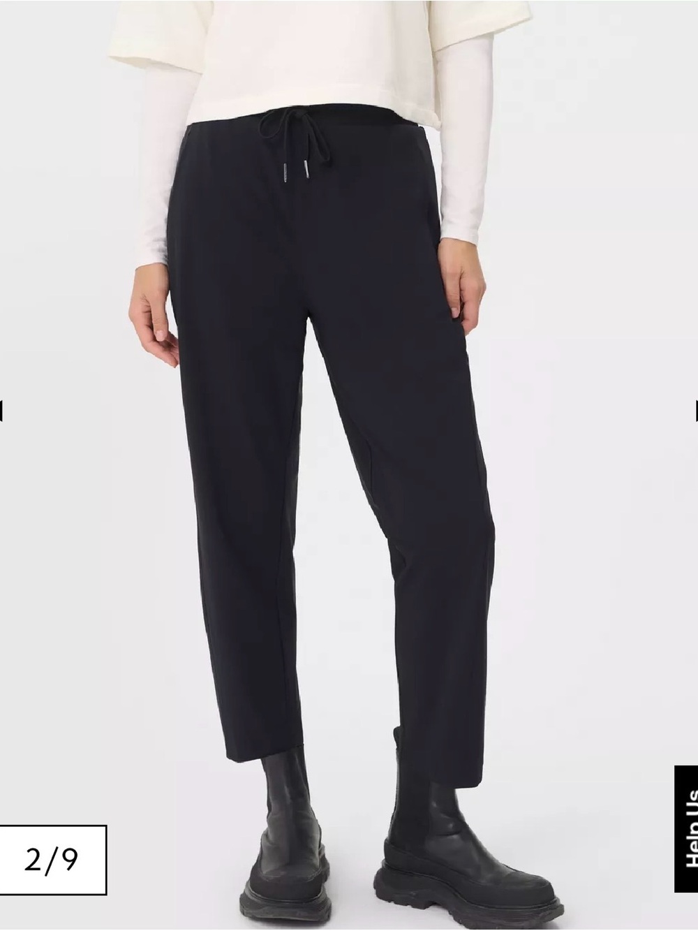Sweaty Betty Black Explorer Trouser Pants in Black